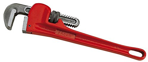 FACOM - Clé Modèle Américain - 134A.18 - Clef Plate - Outils Mécanique - Capacité 0-140mm - Corps en Fonte - Mors Fixe Interchangeable Acier Traité 55 HRc - Mâchoire Mobile en Acier Forgé