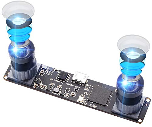 Hotpet synkroniserad stereo med dubbla linser 1,3 MP HD 960P webbkamera 3D VR webbkameramodul med 1/3 CMOS OV9715 sensor mini industriell USB 2.0 webbkamera för Android,Linux,Windows,Raspberry PI