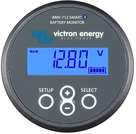 Victron 500A 12V/24V/48V Smart Battery Monitor with Inbuilt Bluetooth BMV-712