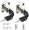 GYWHOOFT Cerraduras para cajones, 2 unidades Cerradura de leva 40 mm, Cerradura de cajón de escritorio, cerradura para armario de seguridad con llave Cerradura diferente para armario para muebles Caja