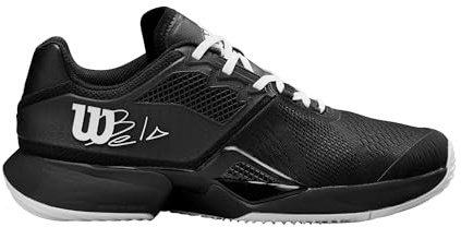 WILSON Bela Tour Men's Padel Shoe - Black/White, Size 8.5 US