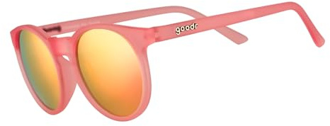 goodr Circle G, Polarised Sunglasses for Men & Woman, Large Sized Frame, UV400 Protection, No Slip, No Bounce