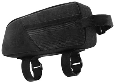 Kadimendium Bike Top Tube Bag Slitstark Förvaring med Ergonomisk Design för Mountainbikes och Landsvägscyklar 0,7L Storlek 22x10x4cm (Gratis storlek)