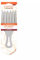 CANTU - Peine Volumizador Doble Resistente - Unisex - 1 unidad - Define Raíces - Aumenta Volumen - Dientes Dobles Antitirones - Ideal para Rizos, Afro y Coils - Peinado Sin Frizz ni Quiebre
