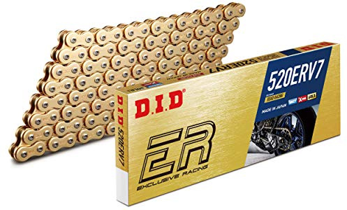 DID (520ERV7110ZB) Gold 110 Link High Performance ERV7 Series X-Ring Chain with Connecting Link