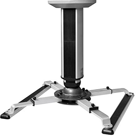 Support pour projecteur Supports de projecteur au plafond Projecteur Support de montage du plafond Convient à la hauteur de plafond plat ou en pente réglable avec une longueur extensible Supports pour