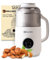 DELCINO Máquina para hacer leche de nueces sin lácteos y máquina para hacer yogur, 27 onzas de leche de avena casera, leche de soja, leche de almendras y más leche y yogur a base de plantas, acero