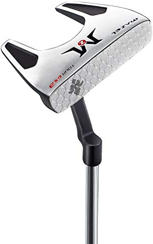 MAZEL Golf Mallet Putter with CNC Milled Face for Men and Women, 35 Inch Stainless-Steel Shaft Provides more Consistency and Stability (Silver+Black)