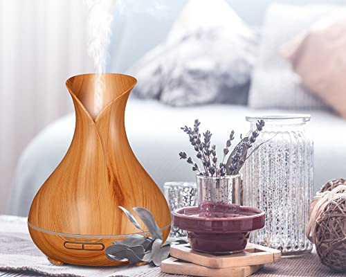 Aroma-Diffusor Vulcan in hellem Holz 350 ml