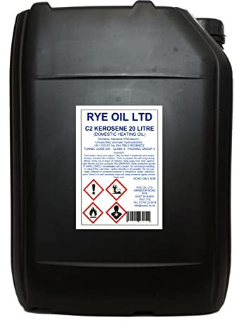KEROSENE HEATING OIL 100L LITRE IN 5L CANS.