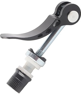 Lwuey Bike Seat Post Quick Release Pin, Alloy Bicycle Seatpost Quick Releasing Lever Saddle Height Adjust Clamp Seats Support Fix Replacement Part 60mm Handle DN 5mm Shaft for Road Mountain Cycling