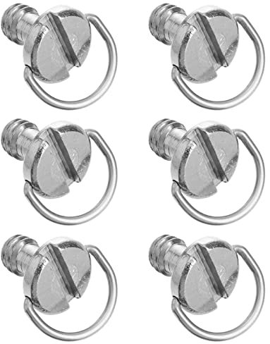 Gadpiparty 6pièces Adaptateurs De D- Pouce pour Trépied Et Monopode Plaque De Dégagement Rapide pour Accessoires De Caméra