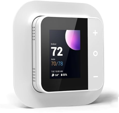 vine Smart Thermostat for House, WiFi Thermostats for Home Compatible with Alexa and Google Assistant, 7day x 8period Programmable, Energy Star Certified, C-Wire Required