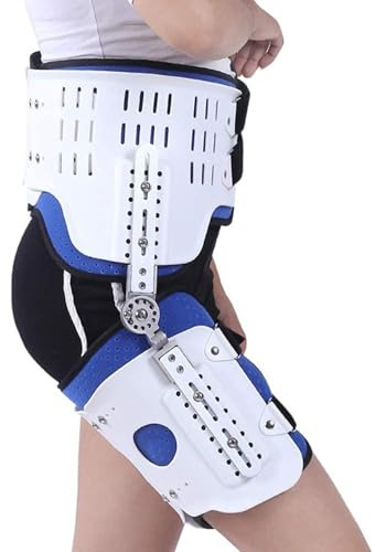 BLUEZY Soporte Ajustable De Cadera Articular, Soporte De Soporte del Estabilizador De Cadera, Soporte De Fijación De Cadera, Estabilizador De Soporte De Fractura para La Ingle, El Muslo Left