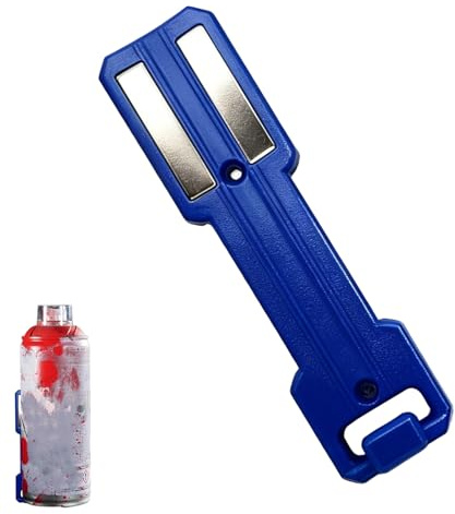 Portabombas magnético – Estante para botellas de pintura – Soporte de pared para pintura en aerosol – Para garaje taller local almacenamiento exterior
