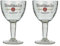 Westmalle Belgica Cerveza Trappist Glass Vaso de Cerveza 33cl (Set de 2)