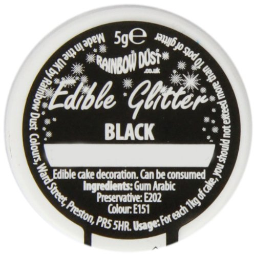 Rainbow Dust - Paillettes Alimentaires Rainbow Dust - Black