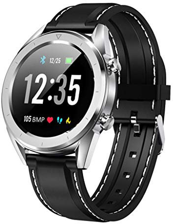 FUN+Smartwatch Rastreadores De Actividad Física/Rastreador De Actividad Reloj Monitor De Ritmo Cardíaco, Reloj con Monitor De Sueño, Reloj Contador De Pasos De Calorías para Niños/Mujeres/Hombres