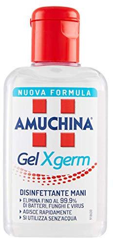 4 PZ AMUCHINA GEL XGERM DISIFETTANTE MANI 80 ML [TOTALE 320 ML]