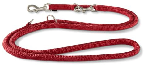 Wolters Führleine K2, Größe:300 cm x 9 mm, Farbe:rot