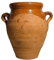 Jarre en Terre Cuite pour Cuisson au Feu avec Capuchon – Artisanat Marocain – Idéale pour Préparer la Tanjia, Viande Tendre et Savoureuse – Disponible en 3 Tailles : 0,5L, 1L, 3L (grande 3 litre)