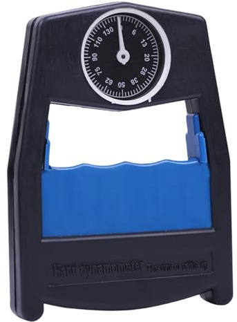 Grip Strength Tester - ABS+PP 4.13x5.91x0.79 Inches | Herramienta de entrenamiento para fortalecer el antebrazo, dinamómetro de mano con agarre | Prueba de brazo en casa, interior, exterior, gimnasio,