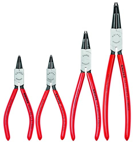 Knipex 9K 00 19 01 US 45° Internal Circlip Snap-Ring Pliers Set (4 Piece)