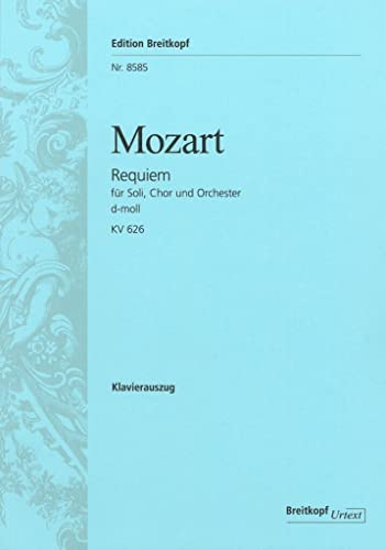 Requiem d-Moll KV 626, piano et chant