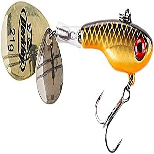 Berkley Pulse Spintail Cebo Artificial, Unisex, Dark & Dirty Roach, 5cm | 5 g
