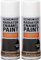 Pro-Kleen Radiator Enamel Spray Paint Anthracite Satin 2 x 400ml - Heat Resistant up to 100ºC - For Radiators, Hot Pipes, Water Tanks & More - Fast Drying & No Primer Needed
