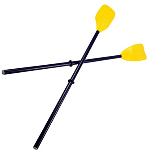 Tbest Kajak-Paddel, 1 Paar PVC Kajakpaddel Boot-Ruder, Leichtes Abnehmbares Kanu Paddel Zum Rudern