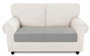 Easy-Going Housse de canapé extensible 2 places, 1 pièce Universelle antidérapante pour canapé Housse de coussin de siège lavable en jacquard Protection de canapé pour chien, chat et enfant, Housse de