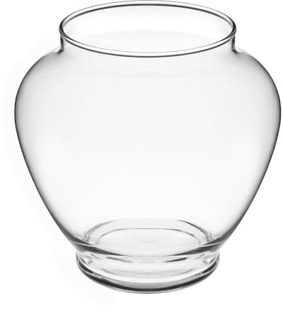 Anfora per Terrario in vetro cm21x20h miniterrario vaso per piante