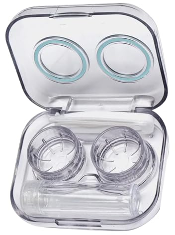 MYSUNBAR Kontaktlinsen behälter,Einsetzhilfe für kontaktlinsen,Kontaktlinsen zubehör,Kontaktlinsen Hilfe,Sauger für weiche kontaktlinsen,Kommt mit Kontaktlinsenzubehör