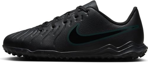 NIKE Boys Jr. Tiempo Legend 10 Club Tf Sneaker, Black Deep Jungle Black, 2 UK