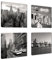 Visario Image sur Toile New York 4x20 x 20 cm Modèle N° XXL 6901 Art Tableaux pour la Mur, encadrés, prêts à Poser, Tout Les Images sur châssis géant Bois véritable.