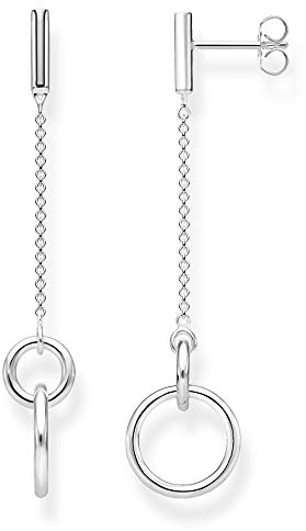 Thomas Sabo Damen Ohrringe Ohrstecker Kreise 925 Sterling Silber H2046-001-21