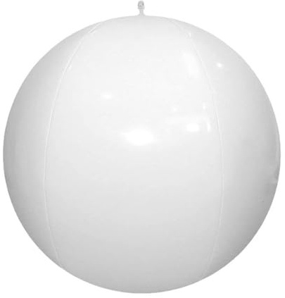 dijiusidy Globos luminosos para fiestas en la piscina, resistentes a la intemperie, con 16 luces LED de colores, bolas luminosas inflables de PVC con control remoto, 60cm