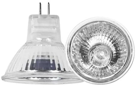 UGEFKMQ Halogen Reflektor Leuchtmittel MR11 6V 10W Niederspannungs-Halogenlampe MR11 5W 6V GU4 Bi-Pin Base Spotlight Dimmbare Warmweiß 1PC 5W