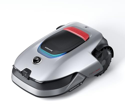 DREAME A2 1200 Tosaerba robotico – Connessione wireless senza RTK, per 1200 m², LiDAR 3D a 360° e visione AI, capacità di salita fino al 50% (26,5°), taglio di precisione EdgeMaster da 5 cm