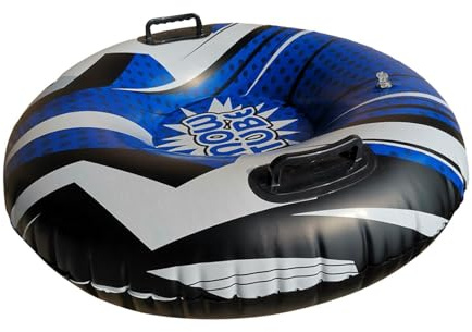 QUXVUIS Tubos de Nieve portátiles para trineos inflables de Resistencia para niños y Adultos, Actividades de Nieve de Invierno, Trineo Inflable Mak, Trineo