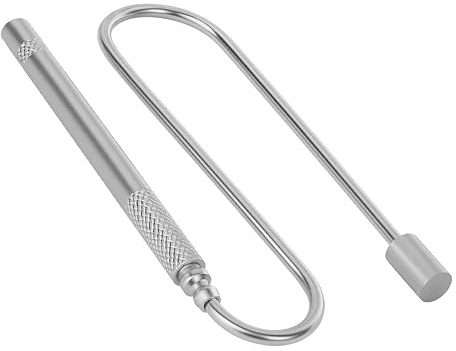 Master Magnetics Bend-It Bendable Magnetic Pick-Up Tool - Strong Retrieving Magnet for Screws, Nails, and Small Hand Tools - Ideal for Mechanics and Plumbers - 2 lb Hold - 19” L