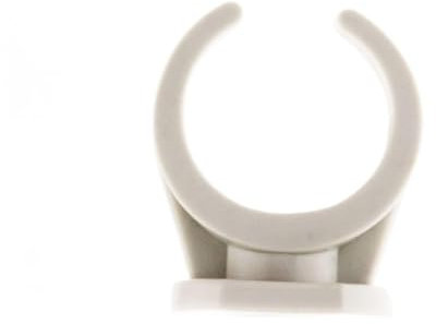 Lot de 10 clips avec chevilles Ø20mm - Gris - Zenitech