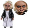 Chucky 78015 Tiffany Talking Brautfigur; 38 cm (15 Zoll), Black, Einheitsgröße