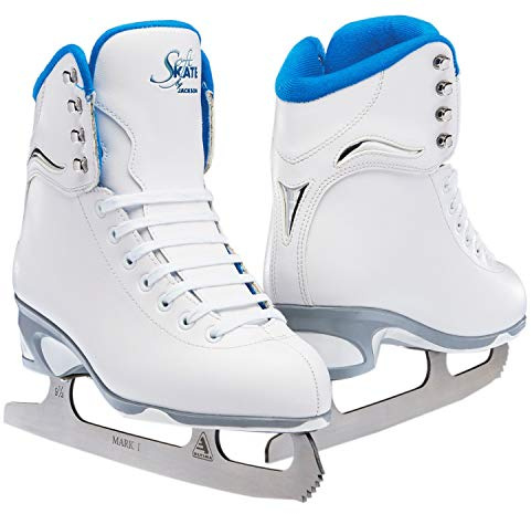 Jackson Figure Ice Skates JS180 / JS181 / JS184 - Color: Blue, Adult Size 10