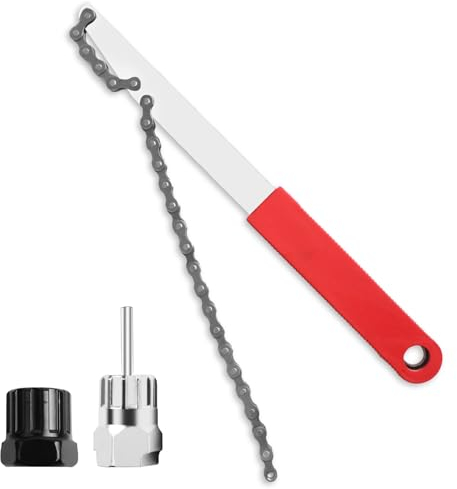 CELFER 3 stück Fahrrad Kettenpeitsche, Ritzelabnehmer Cassette Lockring Tool, Zahnkranzabzieher Schraubkranz Abzieher Kit Kassetten Entfernungs, für 7, 8, 9, 10, 11, 12 Fach Kassette