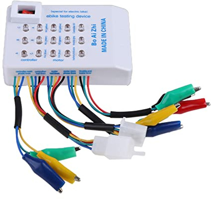 COSSIKA Misuratore E-Bike 24V/36V/48V/60V/72V Electro Car E-Bike Scooter Brushless Motor Controller Tester Dispositivo rapido alimentato a batteria Risparmiato