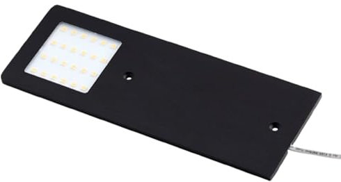 Loevschall Unterbauleuchte LED | Unterschrank Beleuchtung Küche | 5-Kit Spot | Deckenleuchte Für Die Küche | Deckenspots | Moderne Küchenbeleuchtung, Schwarz, 190x70