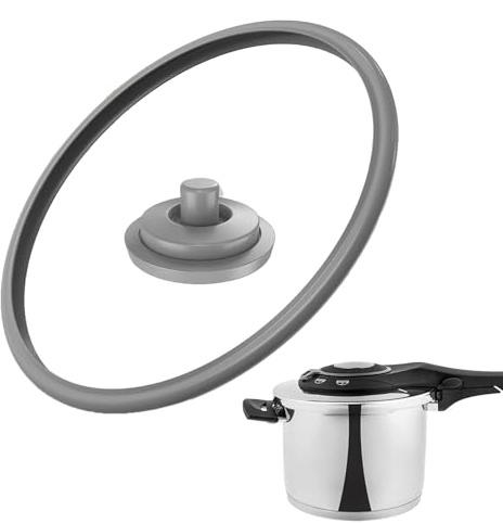 AONAYO Für Wmf Schnellkochtopf Ersatzteile,22cm Schnellkochtopf Dichtungsring & Kochsignal Dichtung Set Für Wmf,Für Wmf & Silit 3l-8.5l Schnellkochtopf,Hitzebeständig Bis 250°C