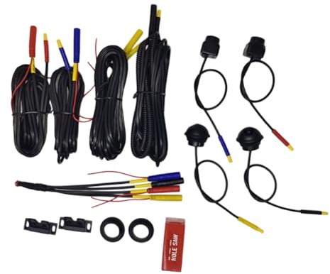 Dytabepl Telecamera per auto a 360 gradi, visione panoramica, 1080P AHD, Dash Camera per auto, per anteriore, posteriore, sinistra, dashcam auto per autoradio Android